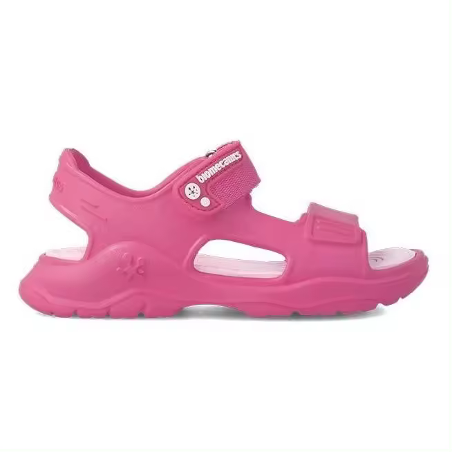 Biomecanics Sandalias Fucsia y Rosa Ajuste Velcro para Niñas - Cómodas y Duraderas - 1