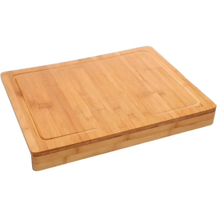 MAXHOME- Tabla de corte de bambú,Tablas de Cortar de Cocina - Tablas Modernas para Preparar, Cortar y Trocear - 1