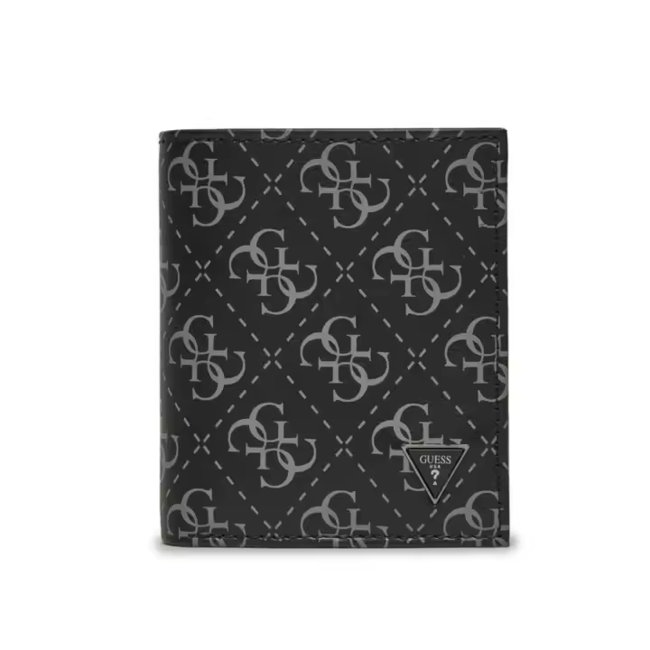 Cartera Guess Mito negra logotipo para hombre - 1