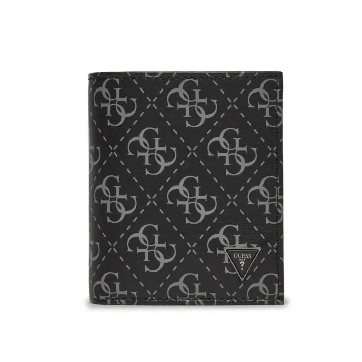 Cartera Guess Mito negra logotipo para hombre - 1