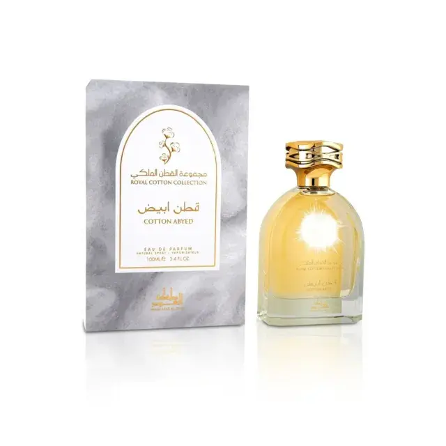Perfume de mujer arabe ROYAL COTTON ABIYED COLLECTION Mamlakat Al Oud perfume MUJER 100ml,Fragancia femenina dulce , liegra , fresca , vainilla coco,Colonia de mujer NOVEDAD - 1