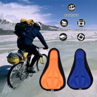 Cubierta De Sillín De Bicicleta 3D Suave Para Ciclismo Funda De Asiento De Montaña MTB Con Espuma Gruesa Almohadilla Transpirable Accesorios De Bicicleta Unisex - details 0