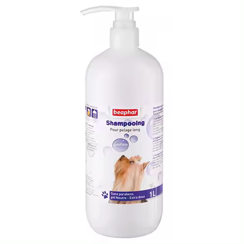 BEAPHAR Champú para Perros de Pelo Largo, 1 Litro - 1