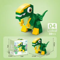 Bloques De Construcción De Animales Del Mundo Insecto Scorpion Mantis Hormiga Araña Pájaro Marino Regalo Para Niños Adornos De Escritorio Bloques Pequeños Compatible Con Lego ABS Sin Batería - details 28