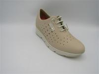 ZAPATO DE CUÑA CON CORDON ELASTICO, PEPE MENARGUES 11107, materiales de piel, cuña de 5cm, plantilla extraíble acolchada - details 4