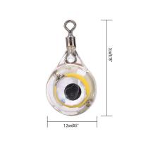 10Pcs Señuelo De Pesca Con Luz Mini Ojo Forma Submarina Luz Nocturna Señuelo Batería Iluminada Flasher Para Agua Salada Y Dulce - details 7