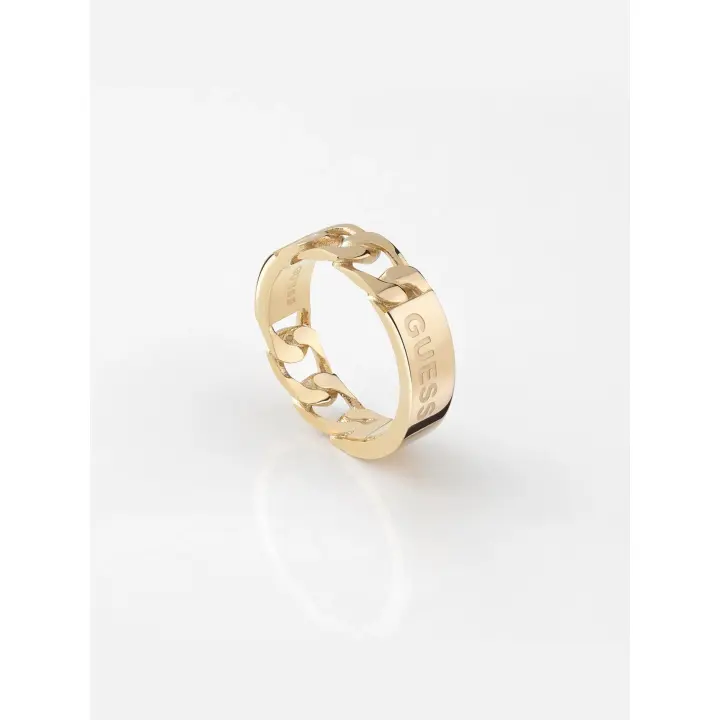 ANILLO M.GUESS LOGO DORADO JUXR03006JWYG-62 - 1
