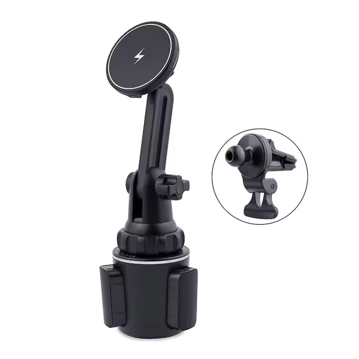 Car Cellphone Cup Holder Stand Drink Bottle Mount for Magsafe Charger for IOS - 1