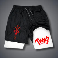 Shorts De Compresión Para Hombre 2 En 1 Con Bolsillos Para Teléfono Móvil Ropa Deportiva Secado Rápido Para Gimnasio Y Correr - details 3