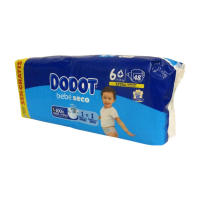 Dodot Pañales Bebé-Seco Talla 6 (13-18kg) | Pack 96 Unidades | Máxima Absorción y 100% Protección Nocturna Antifugas - details 1