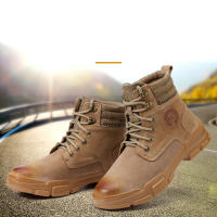 Botas De Seguridad Con Punta De Acero Resistente Al Desgaste Y Al Agujero Botas De Trabajo Impermeables Para Construcción Industrial Para Hombres - details 1