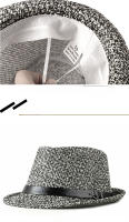 Sombrero De Jazz Británico Primavera Y Verano Para Hombres Moda Transpirable Sombrilla De Playa Con Visera Para Mujeres - details 8