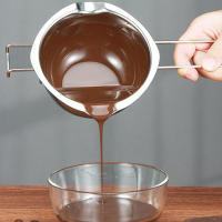 Maceta De Acero Inoxidable Para Derretir Cera De Vela DIY Herramienta Para Chocolate Mantequilla Y Jabón Antideslizante Fácil De Limpia - details 4