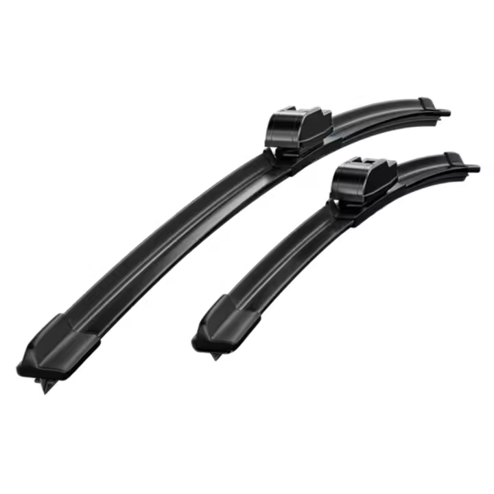 LimpiaParabrisas Anteojos Delantero Para Renault Dacia Duster MK2 2017-2023 Plegable Negro De Goma Natural Accesorios De Ventana 24+18 - 1