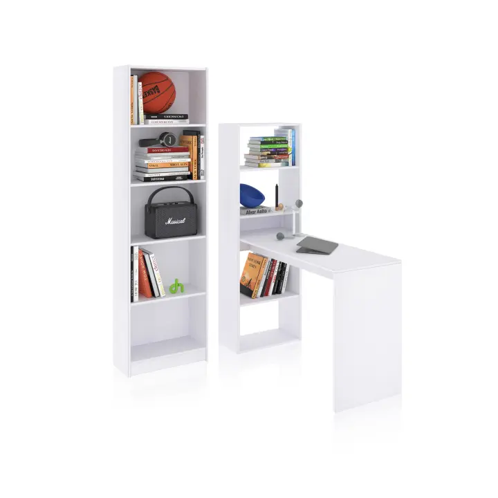 Duehome - Pack escritorio y estantería Cosmic Plus - 1