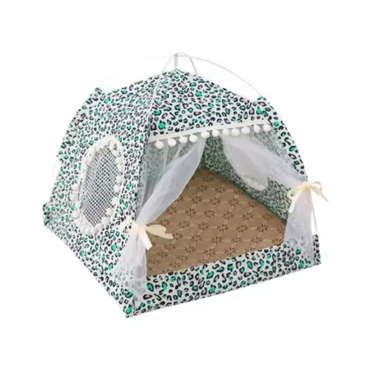 Nido Universal Para Perros Y Gatos De Verano Fresco Plegable Y Lavable Para Pequeños Animales Instalación Fácil Tipo Nuevo - 1