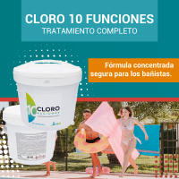 Cloro para piscina 10 funciones  Tabletas de 200 gr  Env 5 PISCIHOGAR VIDA PARA TU HOGAR - details 5