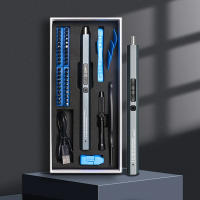 Set De Destornilladores Eléctricos 50 En 1 Con Bit Magnéticos Phillips Torx Herramienta Manual Profesional Con LED Y Tipo-C Para iPhone PC Juguetes - details 0