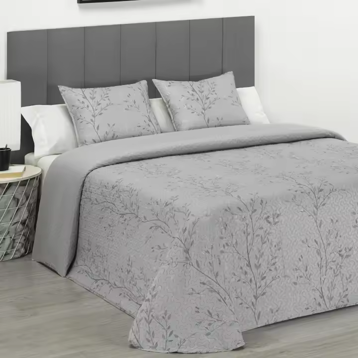 Donegal Collections - Colcha Bouti Estampada + Fundas Cojines Modelo Estampados - Disponible para cama de 90cm, cama de 105cm, cama de 135cm y cama de 150cm - Ideal para temporada de primavera, verano y entretiempo - 100% PES - 1