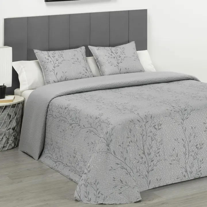 Donegal Collections - Colcha Bouti Estampada + Fundas Cojines Modelo Estampados - Disponible para cama de 90cm, cama de 105cm, cama de 135cm y cama de 150cm - Ideal para temporada de primavera, verano y entretiempo - 100% PES - 1