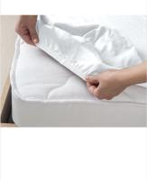 Sábana Bajera Ajustable de Algodón 100% para Cama de 135 Blanco - Alta Calidad y Protector de Colchón - details 3