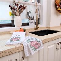 Toallas De Cocina De Otoño 2Pcs Toallas De Mano Estacionales Para Agradecimiento Toallas De Microfibra Toallas De Harina - details 25