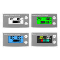 Medidor De Corriente Digital LCD DC8-100V Indicador De Capacidad De Batería 12V 24V 48V 72V Voltímetro Para Células De Litio LiFePO4 Y Ácido Plomo - details 16