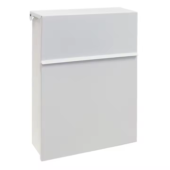ARREGUI Figure Buzón Exterior de Acero Tamaño M (Correo DIN A4 y Revistas) | Buzón de Pared Mediano | Buzón de Correo con Cerradura Tapada | Antilluvia | Moderno | Fácil de Instalar - 1