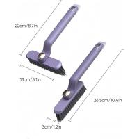 Cepillo De Limpieza Multifuncional Con Rotación 360 Grados Cepillo De Pelo Para Limpieza De Ranuras En La Cocina Material Plástico - details 1