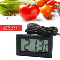 Termómetro Digital LCD Mini Impermeable Con Probing Sensor De Temperatura Para Nevera Acuario Tanque De Peces Interior Exterior - details 0