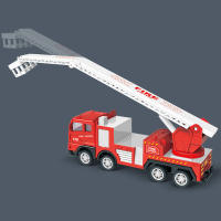 Mini Camión De Bomberos Con Retroalimentación Para Niños Juguete De Vehículos De Ingeniería De Emergencia Conjunto De Camiones De Construcción Regalo Para Niños - details 4