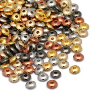 Lote De 200 Piezas De Cuentas De Accesorios Para Joyería DIY 5 6 8mm CCB Charm Spacer Beads Seed Wheel Redondas Planas Acrílicas Para Creación De Joyas - details 0