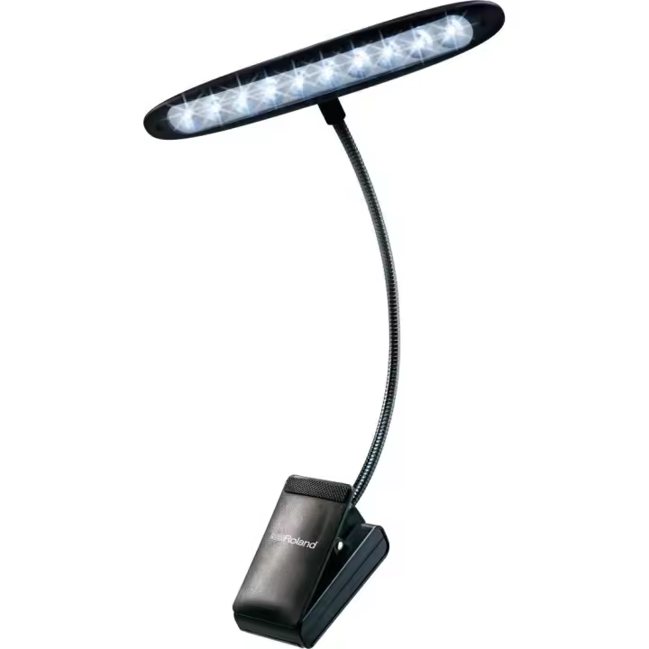 Roland LCL-35C-EU - Lámpara de clip orquestal con LED blanco frío, 10 bombillas (modelo UE) - 1