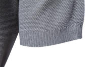 POLO de punto con solapa para hombre, versátil, Color sólido Simple, manga corta, talla europea, novedad de verano 2024 - details 12
