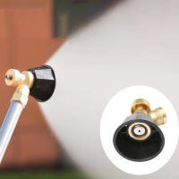 Boquilla Ajustable De Latón/Aleación Para Agricultura Atomización Negra Herramienta De Jardín Sprinkler Head Whirlwind - details 3
