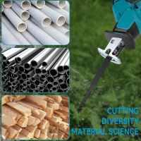 Sierra alternativa sin cepillo sierra de cadena de madera sin cuerda con 4 hojas de sierra y batería sierra de corte de metal herramienta eléctrica sierra alternativa práctica - details 2