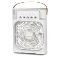 Nuevo ventilador eléctrico de cinco orificios con humidificación por pulverización de enfriamiento, ventilador de aire acondicionado de escritorio para dormitorio de estudiantes y hogar, ventilador de aire acondicionado de alto viento - details 0