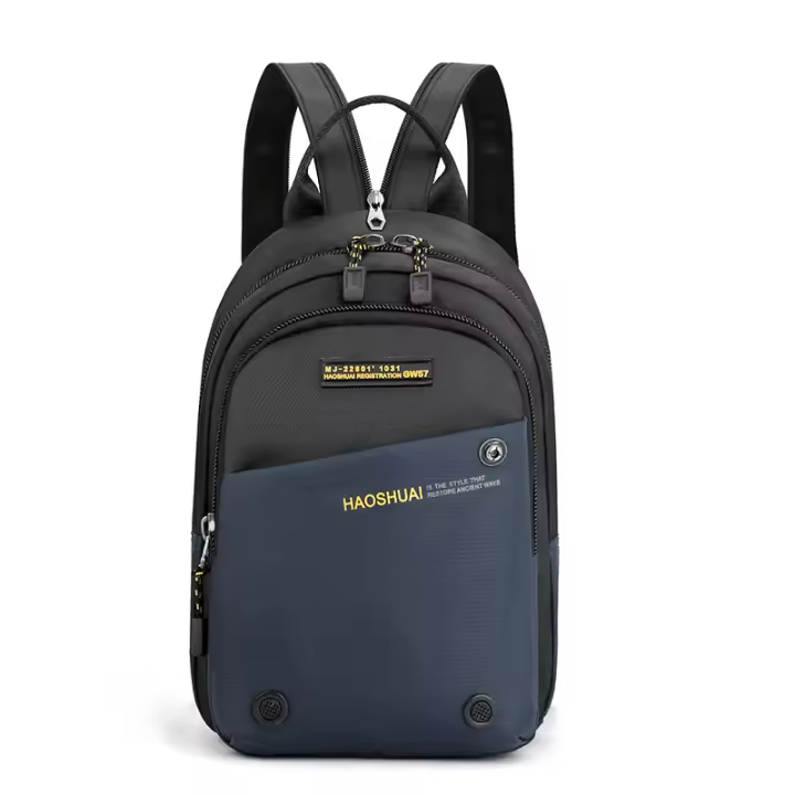 Mochila de Nailon para hombre, Bolso Cruzado de pecho, multiusos, Bandolera Cruzada, bolsas de pecho, multiusos, Militar, de viaje, de Nailon, a la moda - 1
