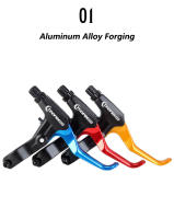 Manillar De Freno De Bicicleta MTB Aleación De Aluminio Colorido V/Disc FR5 Para Niños BMX Manillar De Freno De Ciclismo - details 1