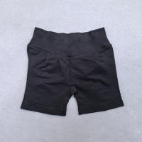 Shorts De Gimnasio Para Mujer Fitness Deportivos Shorts De Bicicleta 4.5" Banda Ribbed Baño Yoga Shorts De Trabucajo Sin Costuras Leggings - details 9