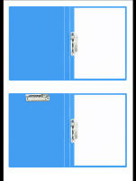 Carpeta De Archivo A4 Con Clip Doble Y Almacenamiento De Datos Para Estudiantes Carpeta De Papel Test De 235mm*310mm Material PP Color Variado - details 2