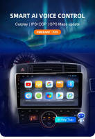 AWESAFE PX9 inalámbrico CarPlay Android Auto Radio para Toyota Verso R20 2009 2010 2011 2012 2013 2014 2015 2016 2017 2018 coche reproductor multimedia GPS 2 din autoradio volante controles RDS Bluetooth - details 0