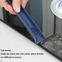 Cepillo De Limpieza Multifuncional Para Esquinas Y Ganchos 2 En 1 Para Pisos Y Azulejos Del Baño Material Plástico - details 3