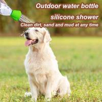 Cubierta De Ducha Portátil Para Botella De Agua Universal Cabezal De Ducha Para Perros Accesorio De Riega De Silicona Para Mascotas - details 6