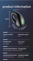 Auriculares Inalámbricos S20 Nuevos Con Microfone Alta Calidad Auditiva Y Experiencia Inmersiva Estilo Gancho Para Oreja - details 15