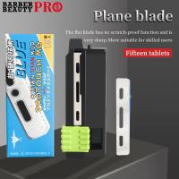 15pcs/Box Navajas De Afeitar Para Hombres Profesionales Barbero Acero Inoxidable Sustitución De Hojas De Seguro Red Safety Razor Knives - details 0