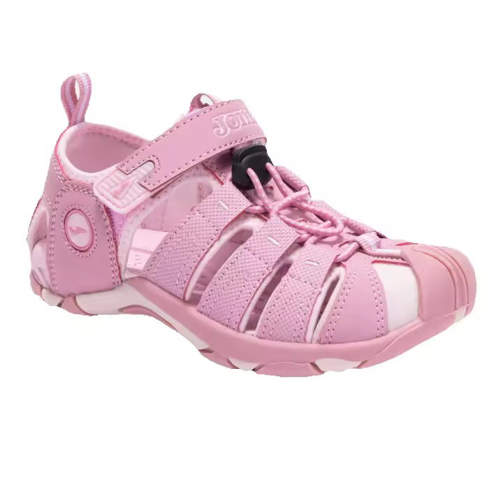 Sandalias sport para niña con velcro de Joma mod. S.SEVEN JR rosa - 1