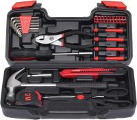 Kit de herramientas domésticas de 39 piezas, pequeño juego de herramientas básicas para el hogar con caja de herramientas de plástico, ideal para estudiantes universitarios, uso doméstico y má - details 8