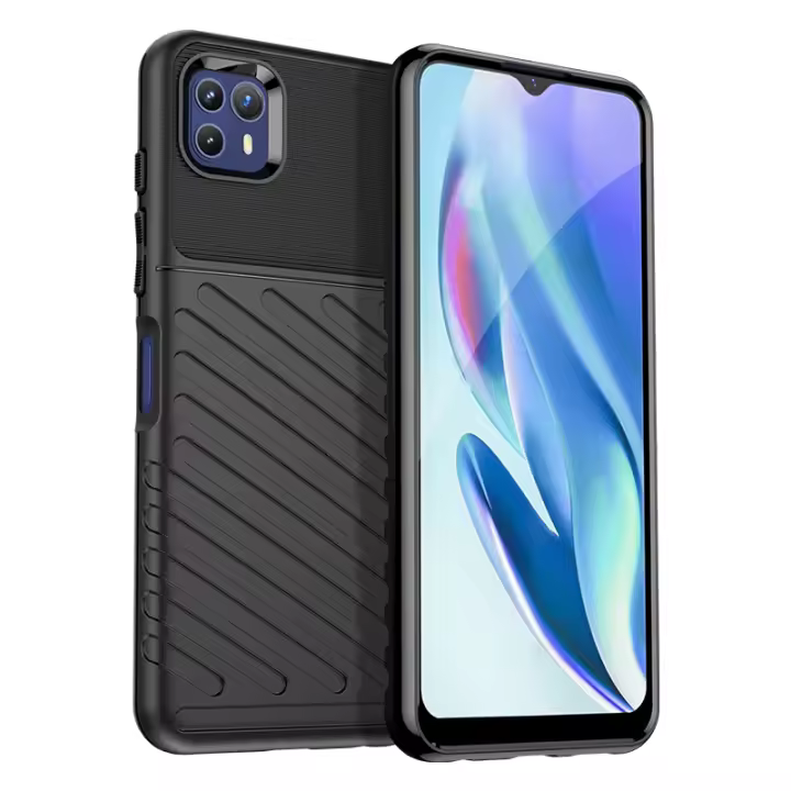 Funda de silicona TPU para moto G50 5g lujo anticholpes protectora con patrón antisuciedad y antiarrugas - 1