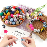 35Pcs/Bag De Cuentas De Acrílico Para La Creación De Joyas DIY Cuentas Sueltas Para Llaveros Pulseras Y Collares Hechas a Mano Accesorios De Manualidades - details 12